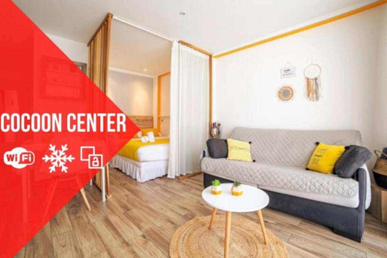 Cocoon Center - Rue D'Antibes - 200M Plage- Clim - Wifi - Unique カンヌ エクステリア 写真