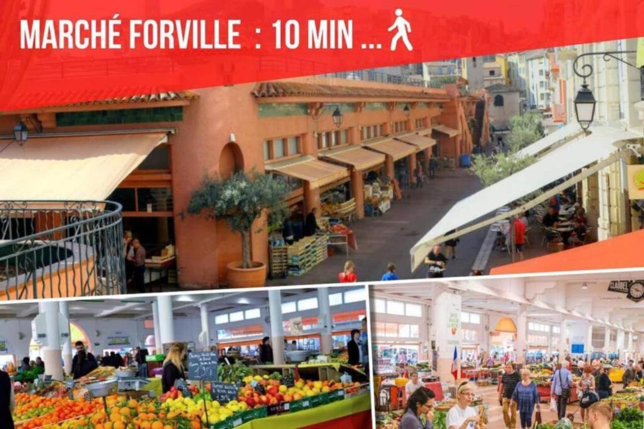 Cocoon Center - Rue D'Antibes - 200M Plage- Clim - Wifi - Unique カンヌ エクステリア 写真